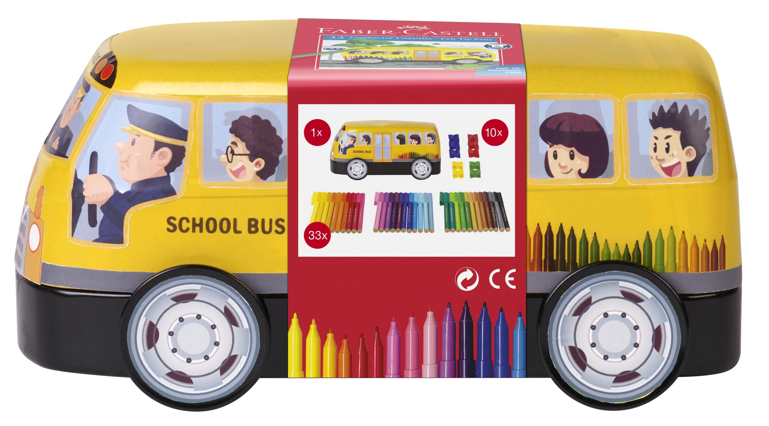 CARIOCA 33 CULORI AUTOBUZ CONNECTOR FABER-CASTELL CARIOCA 33 CULORI AUTOBUZ CONNECTOR FABER-CASTELL